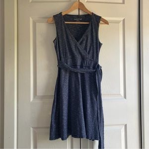 Toad&Co Navy Stripe Cue Dress